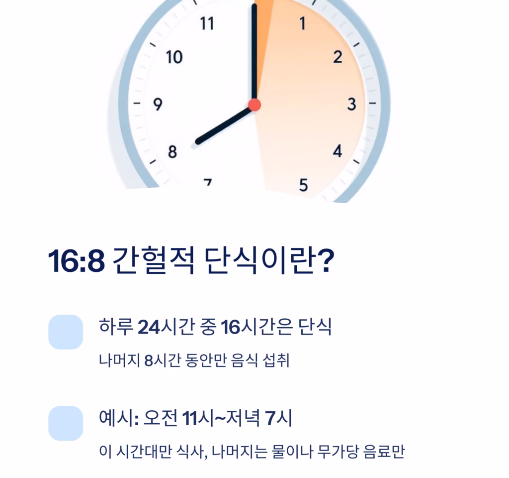 간헐적단식
